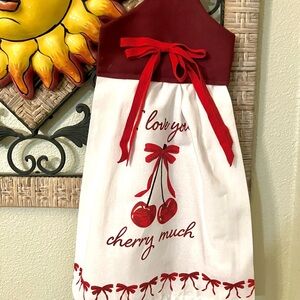 Valentine Kitchen Towel Decor for Oven handle